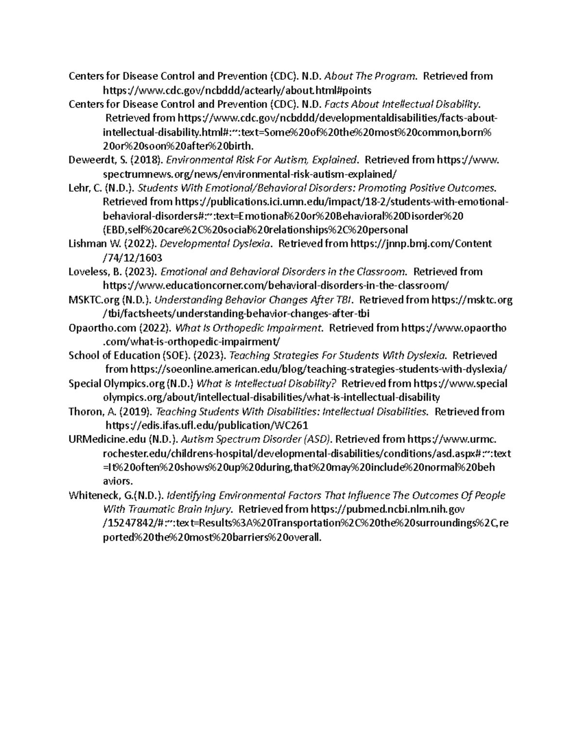 Centers for Disease Control and Prevention - N. About The Program ...