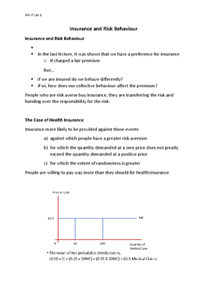 Risk notes christmas - IN4003 Week 04 Lecture 01 Introduction 20% Mid ...