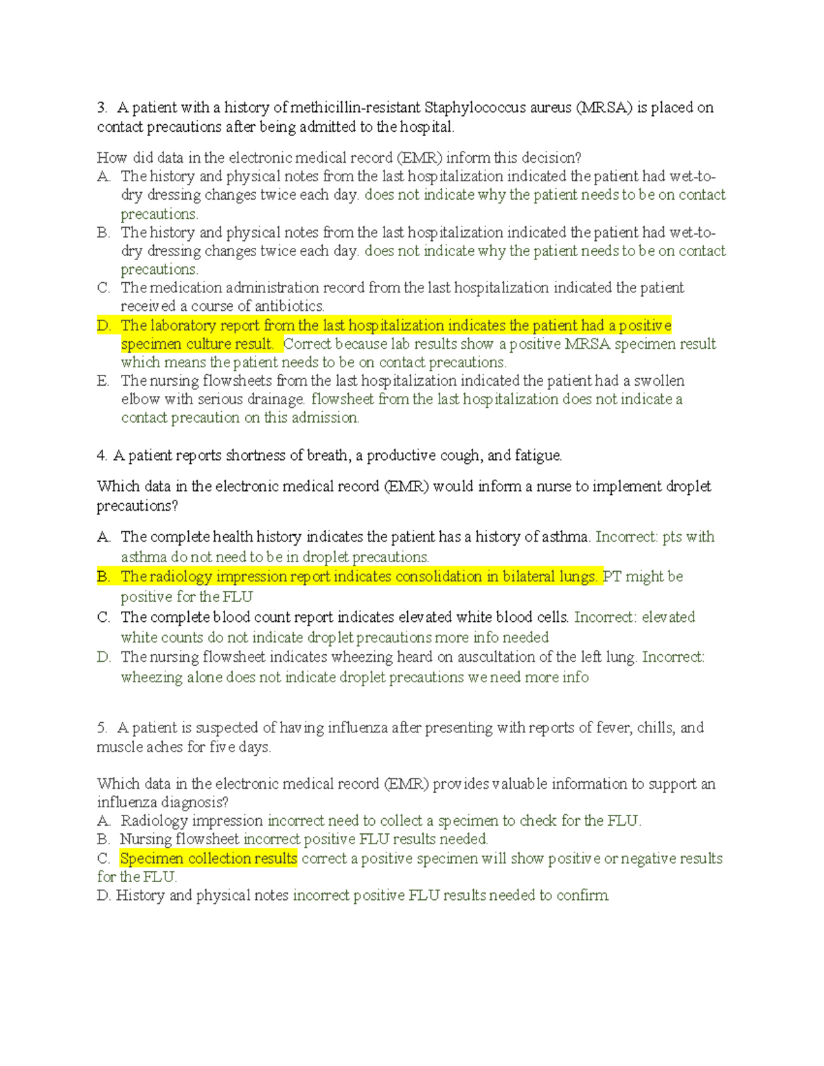 D220 CPT questions without answers (1)complete (1) (1) (2) - A patient ...