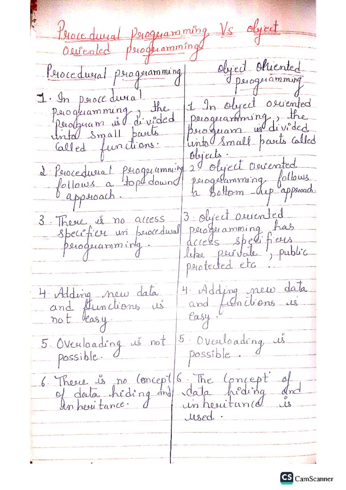 C++ Notes - read and pass - Computer Networks - Studocu