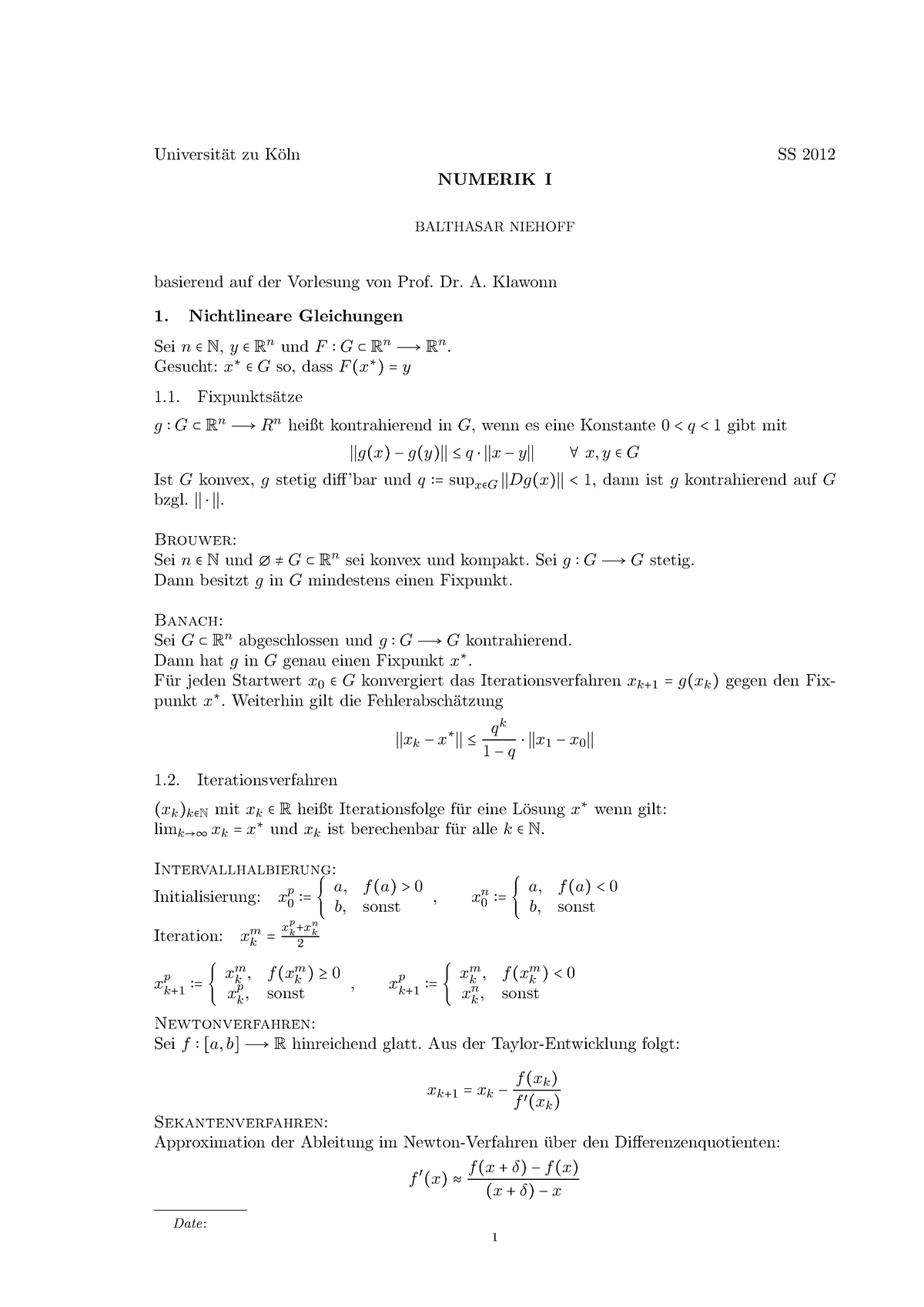 math eth numerische mathematik