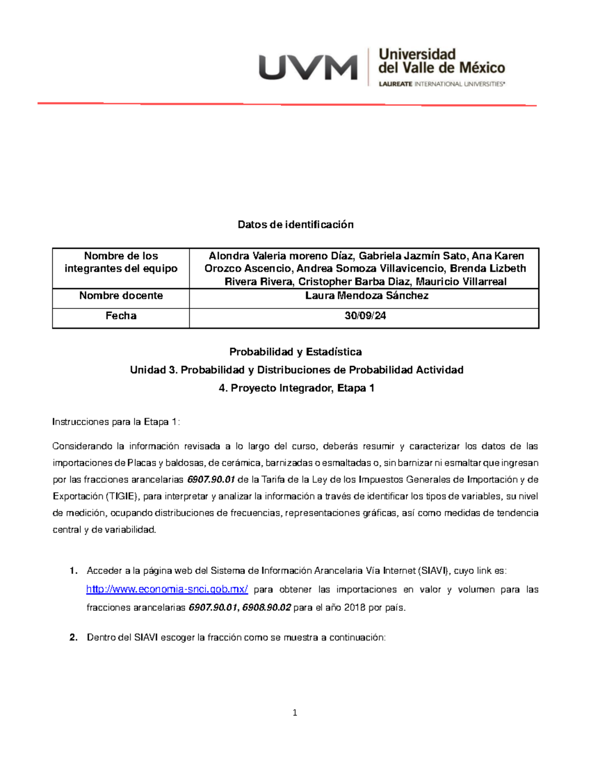 PIE1 Act4 BLRR - Trabajo 4 - Datos de identificación Nombre de los ...