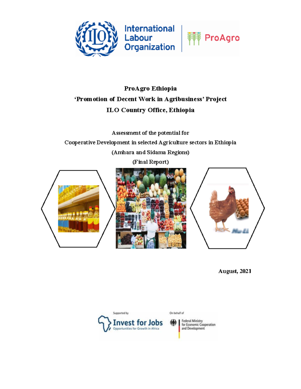 Wcms 827557 ProAgro Ethiopia ‘Promotion of Decent Work in