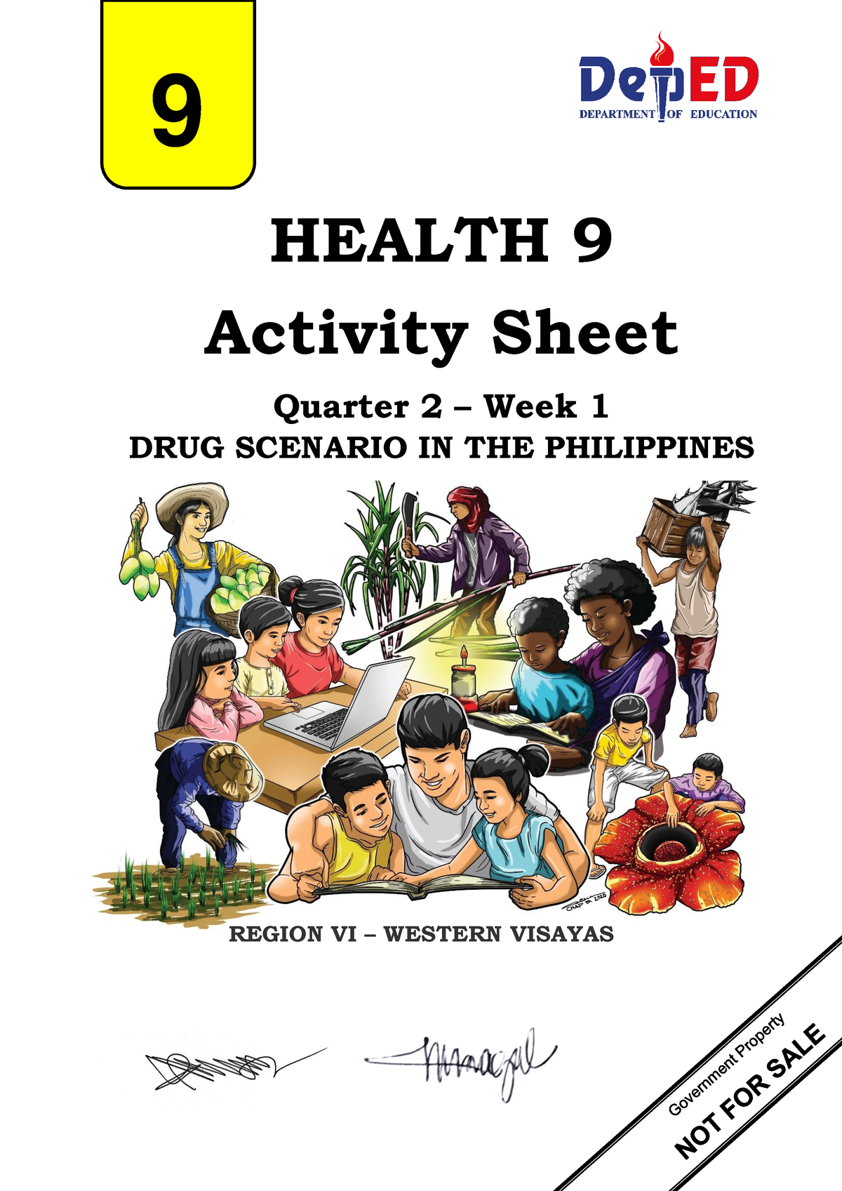 Health 9 LAS Q2 WK 1 - 9 REGION VI – WESTERN VISAYAS HEALTH 9 Activity ...