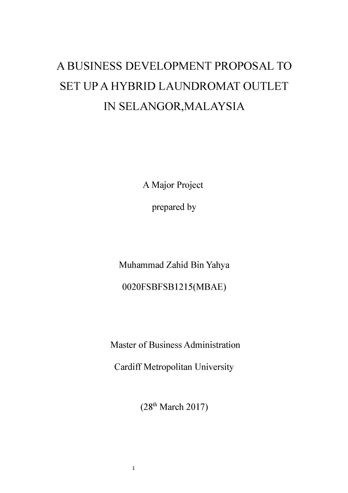 a-business-development-proposal-to-set-up-a-laundromat-a-business
