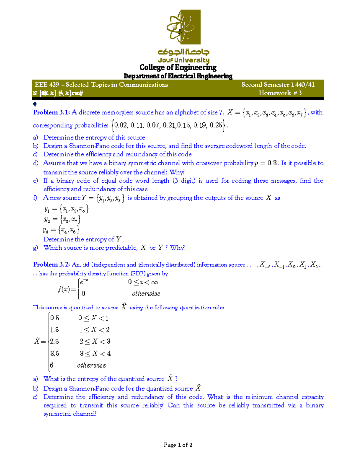 Homework 3 Studocu