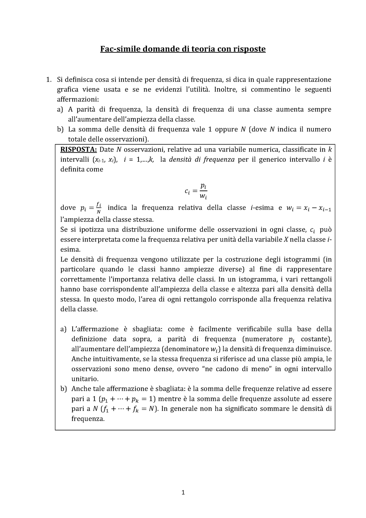 Esempio/prova D'esame 2019, Domande - Warning: TT: Undefined Function ...