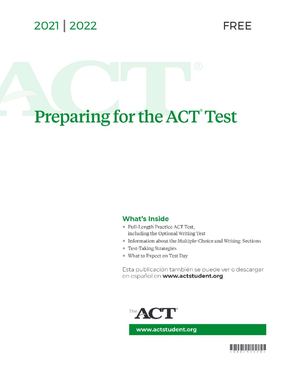 act test 2022 pdf