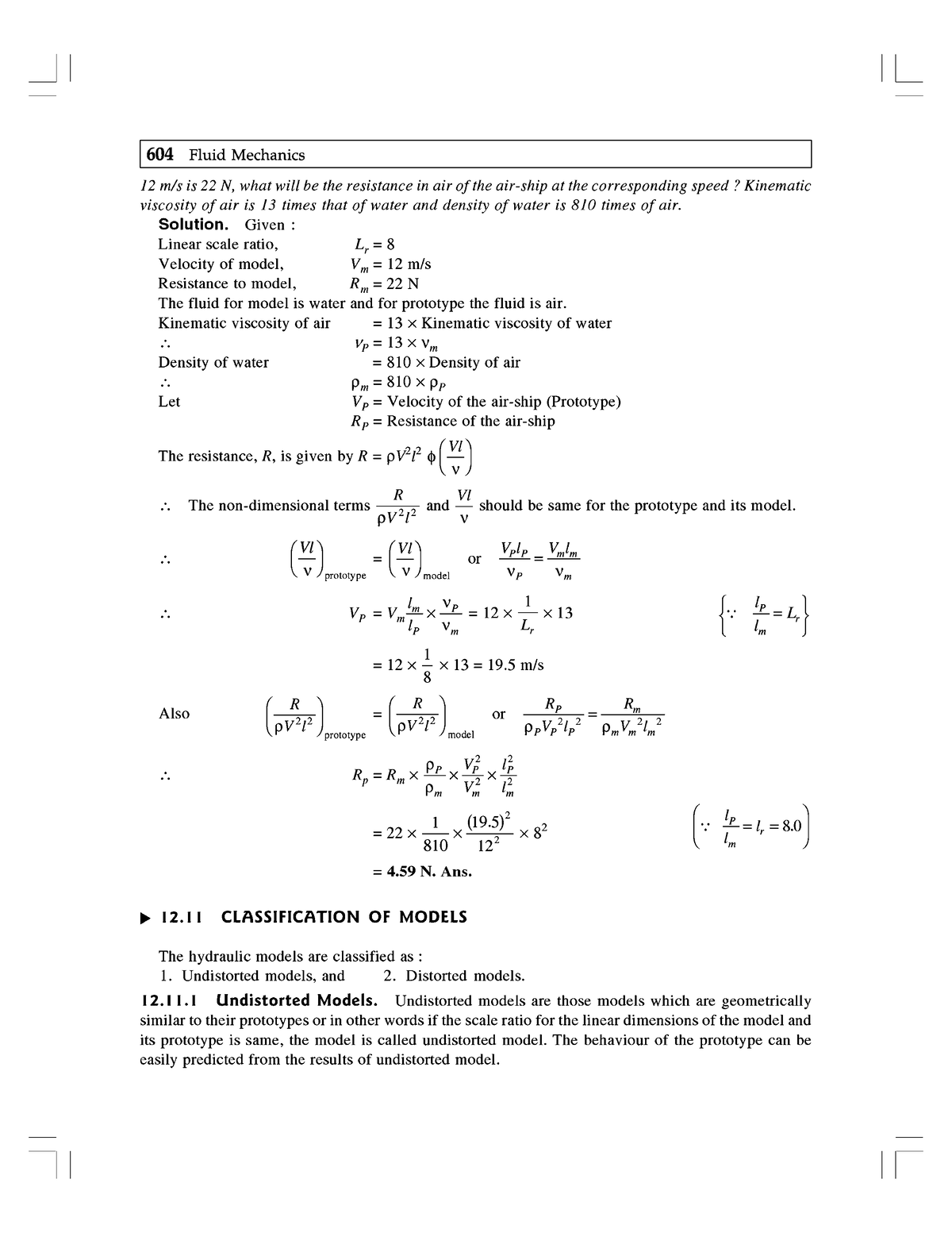 Fluid Mechanics and Hydraulic Machines 47 Fluid Mechanics And Fluid