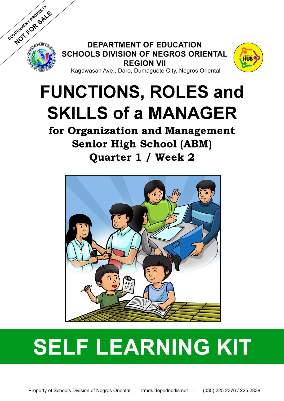 Math 12-ABM Org Mgt-Q1-Week-2 - FUNCTIONS, ROLES And SKILLS Of A ...