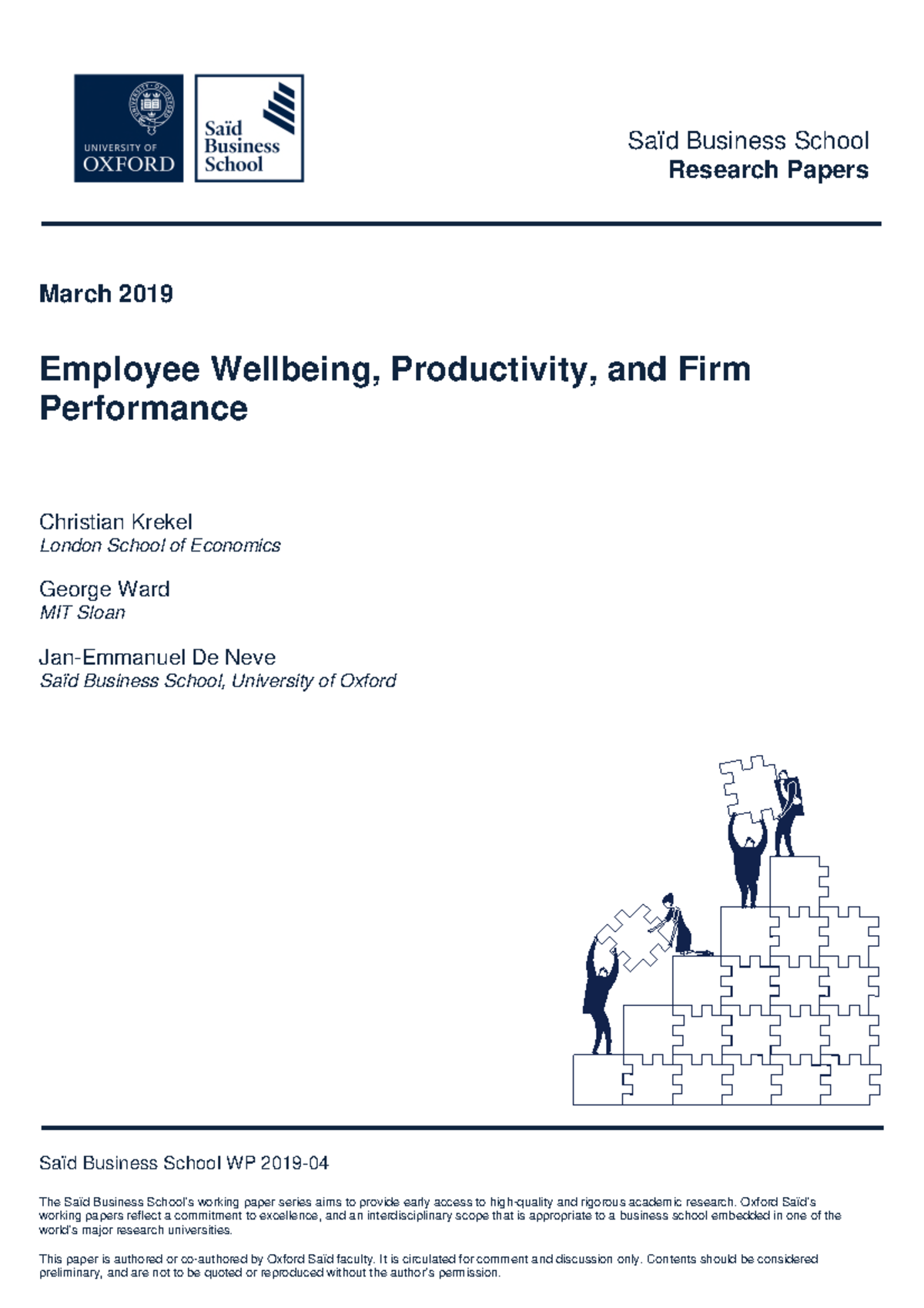 thesis on employee productivity