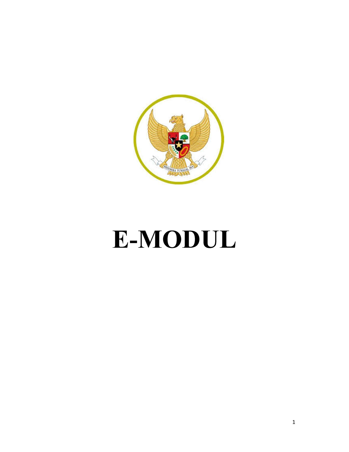 Emodul 1 - Modul 1 Pendidikan Kewarganegaraan - E-MODUL BAB I ...