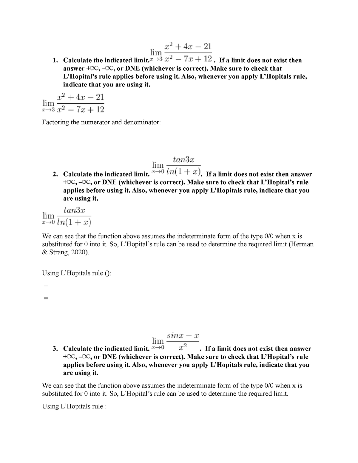 written-assignment-unit-7-calculate-the-indicated-limit-if-a-limit