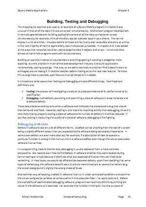Chapter 1 - Lecture notes 1 - HTML 5, Javascript and Mobile Apps ...