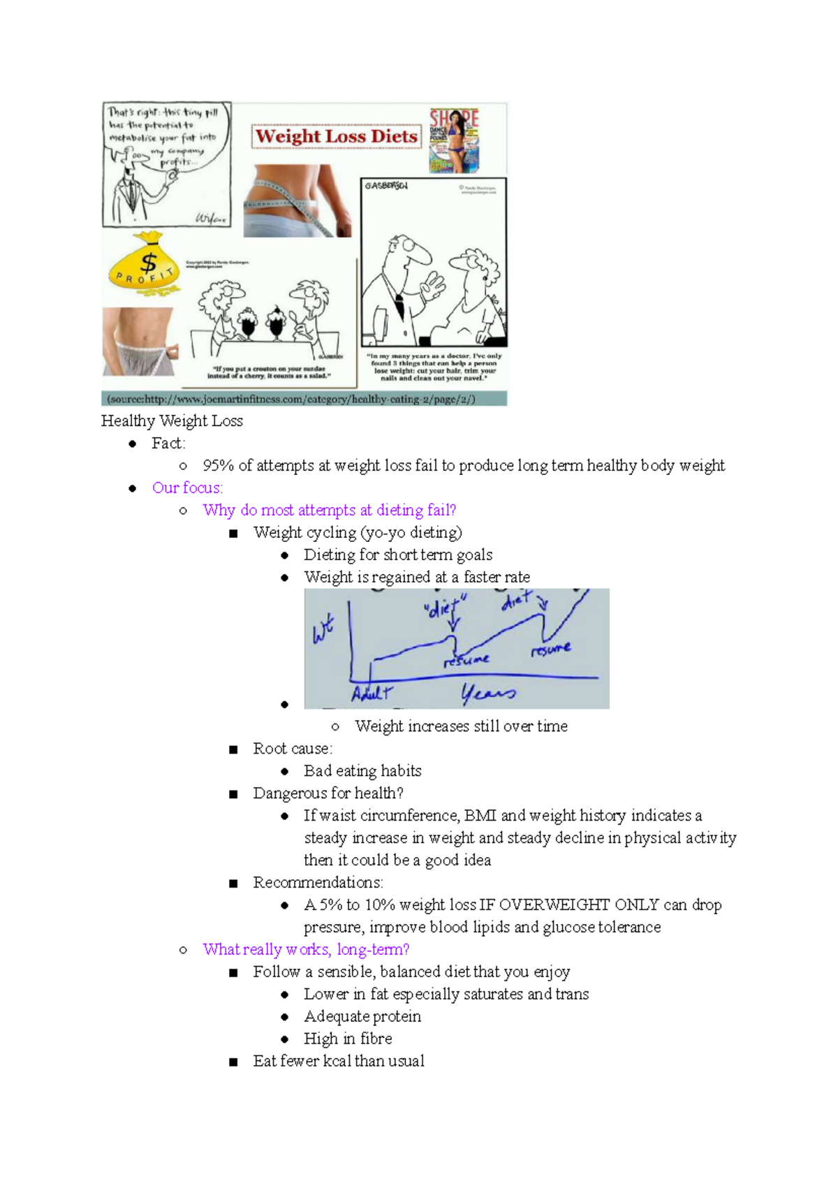 C 2 Nov 2017 - notes - Healthy Weight Loss Fact: of attempts at weight ...