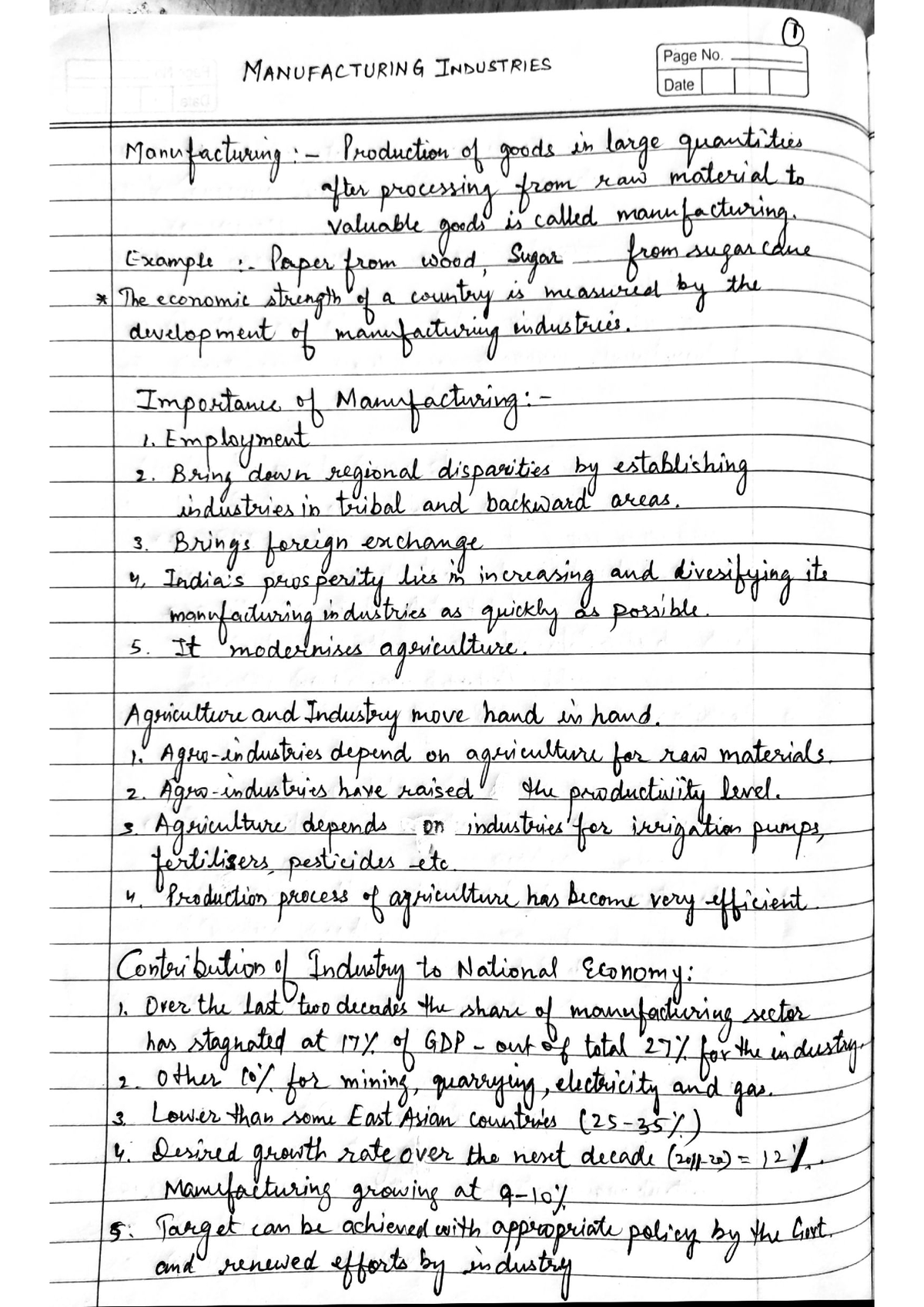 10TH- G-6 Notes (EM) - Geography - Studocu