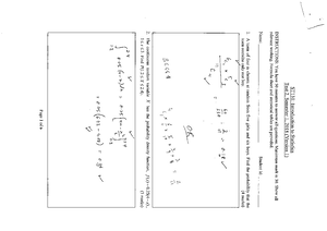 2018 ST131 Test 1 Solution - Basic Statistics - Studocu