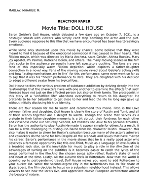 Doll House Movie Review