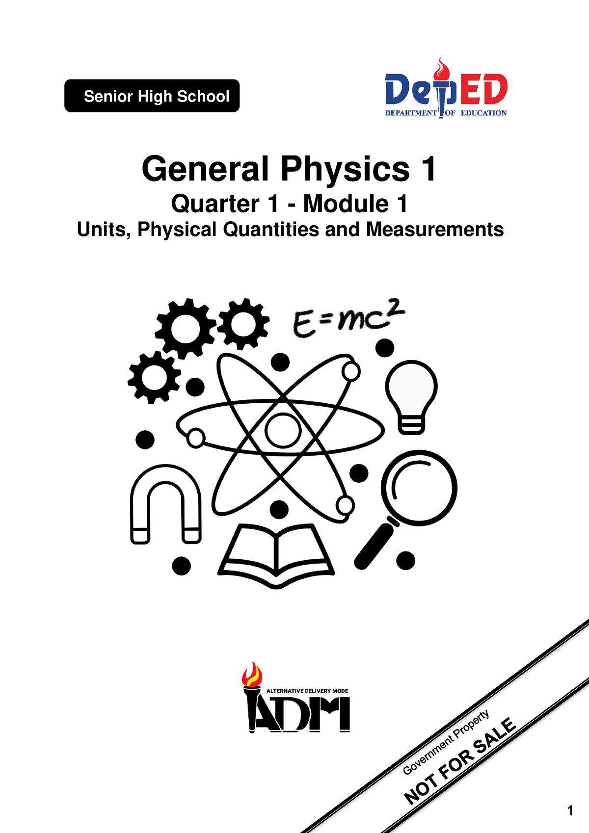 Gen-Physics-1 Q1 - Physics - General Physics 1 Quarter 1 - Module 1 ...