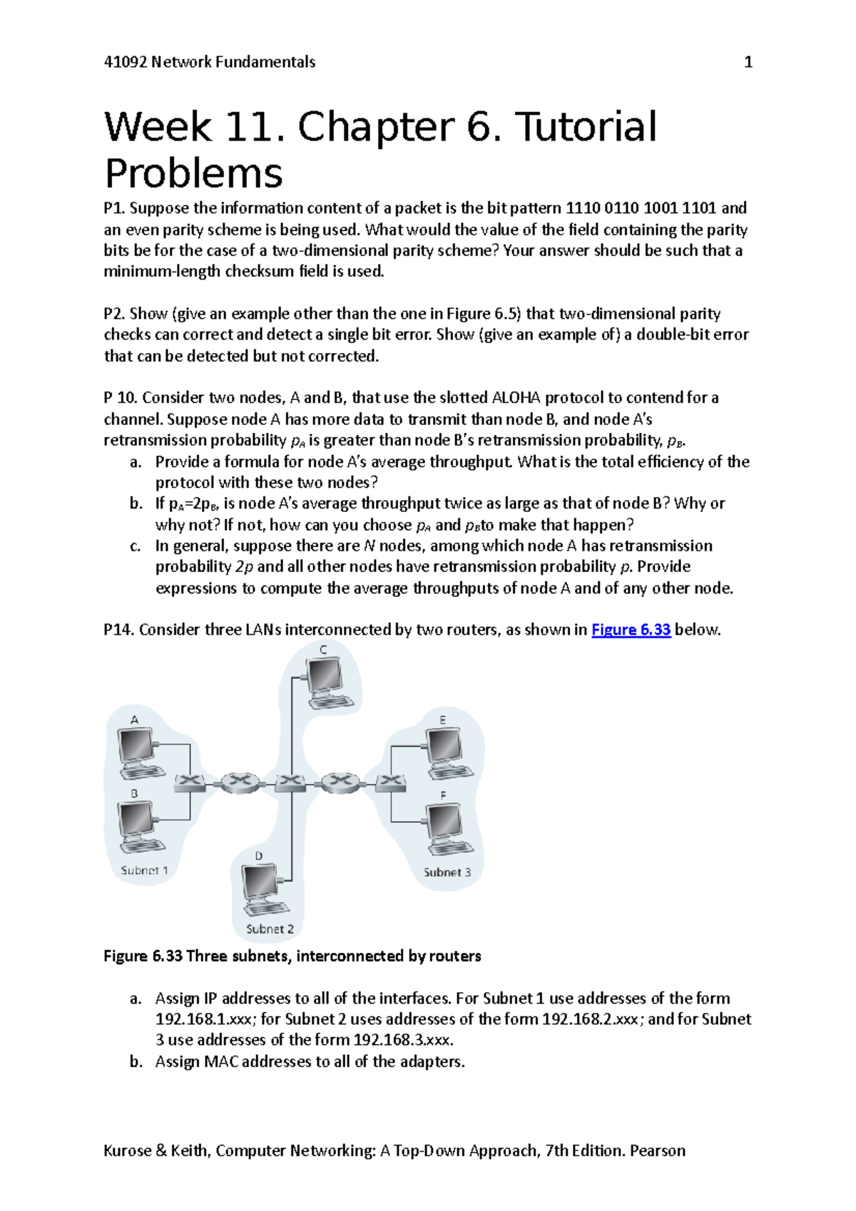 Week11Tutorial Problem Introduction to data analytics 41092