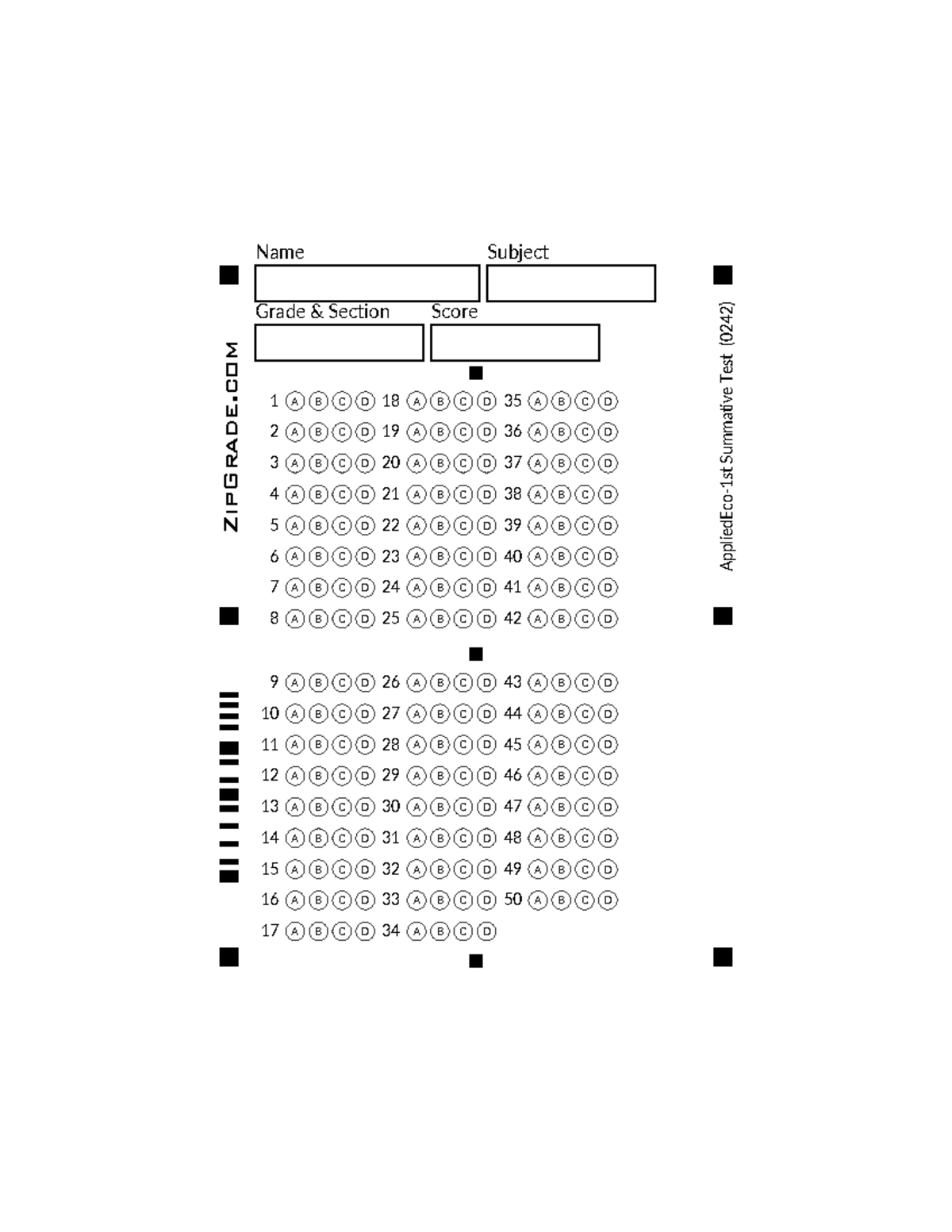 0242x1 - ... - Name Subject Grade & Section Score AppliedEco-1st ...