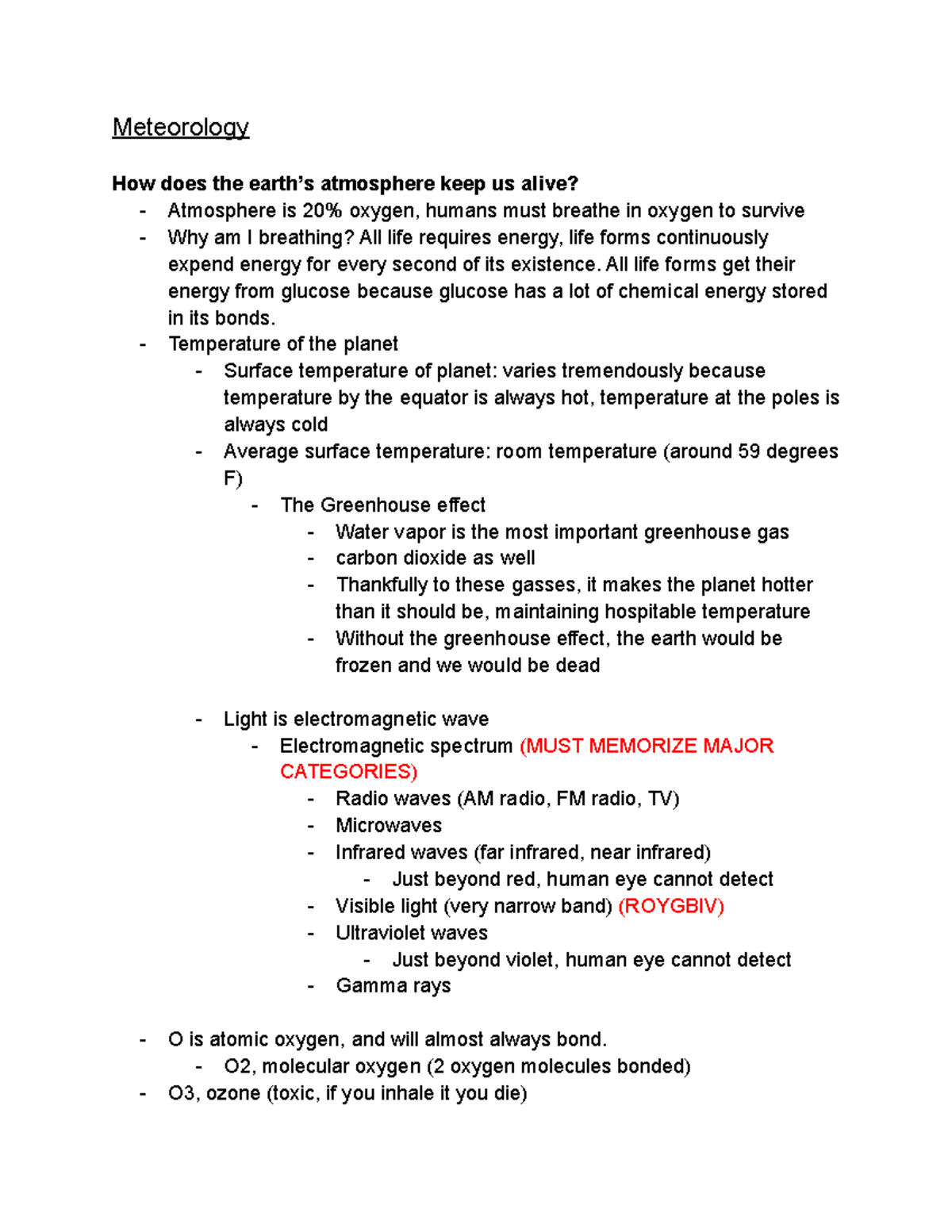 PHYS203 Notes Meteorology How Does The Earth S Atmosphere Keep Us   Thumb 1200 1553 