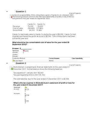 ADVANCED FINANCIAL ACCOUNTING - BS Accountancy - Studocu