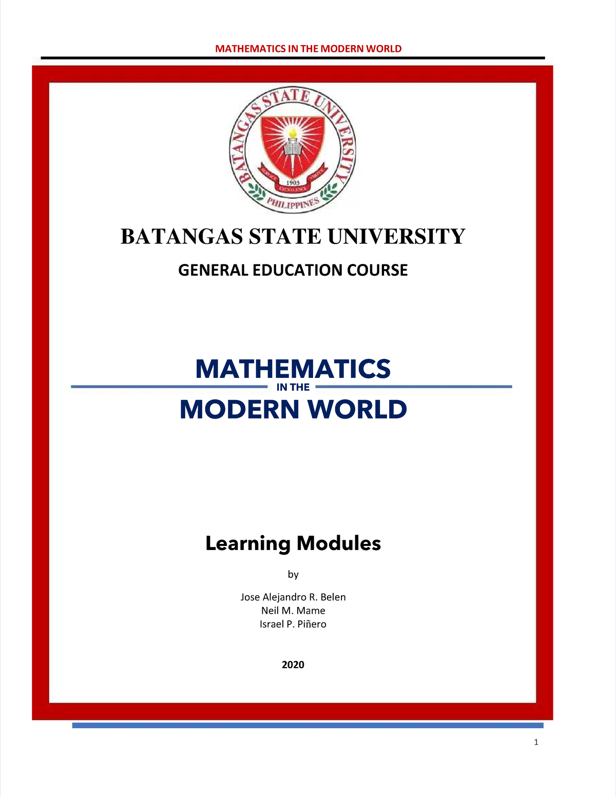 Pdf-ged-102-mathematics-in-the-modern-world-module-pdf Compress ...