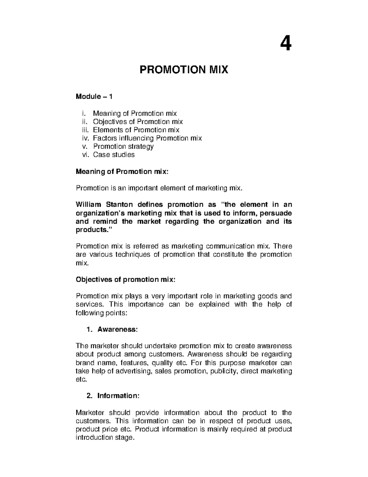 Promotion mix-Marketing management is the organizational discipline ...