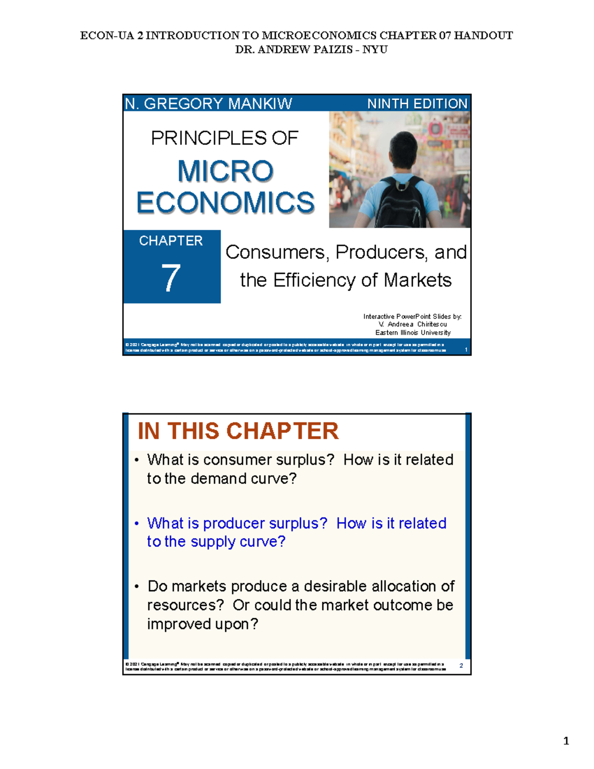 CH07 Consumers Producers AND THE Efficiency OF Markets-PDF ...