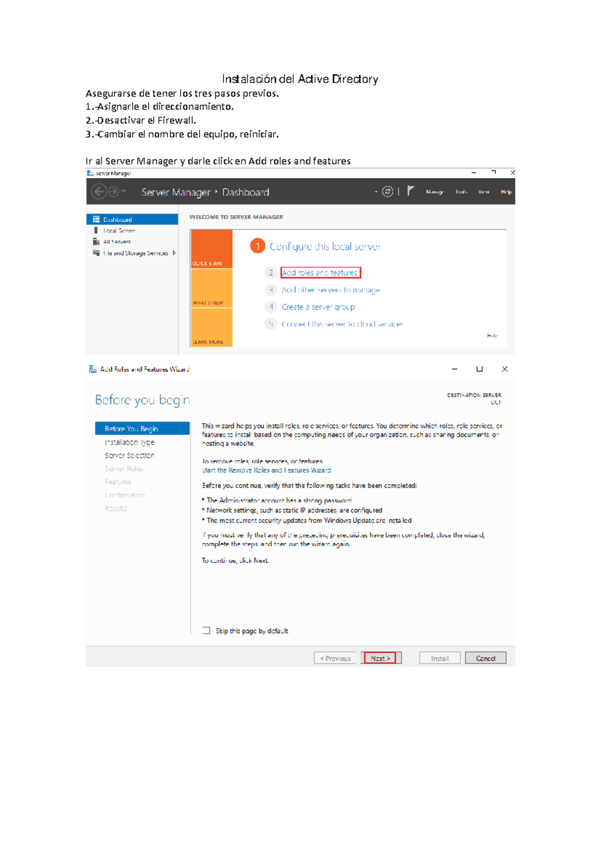 Guia Instalar Active Directory en Windows Server 2022 - Desarrollo de ...