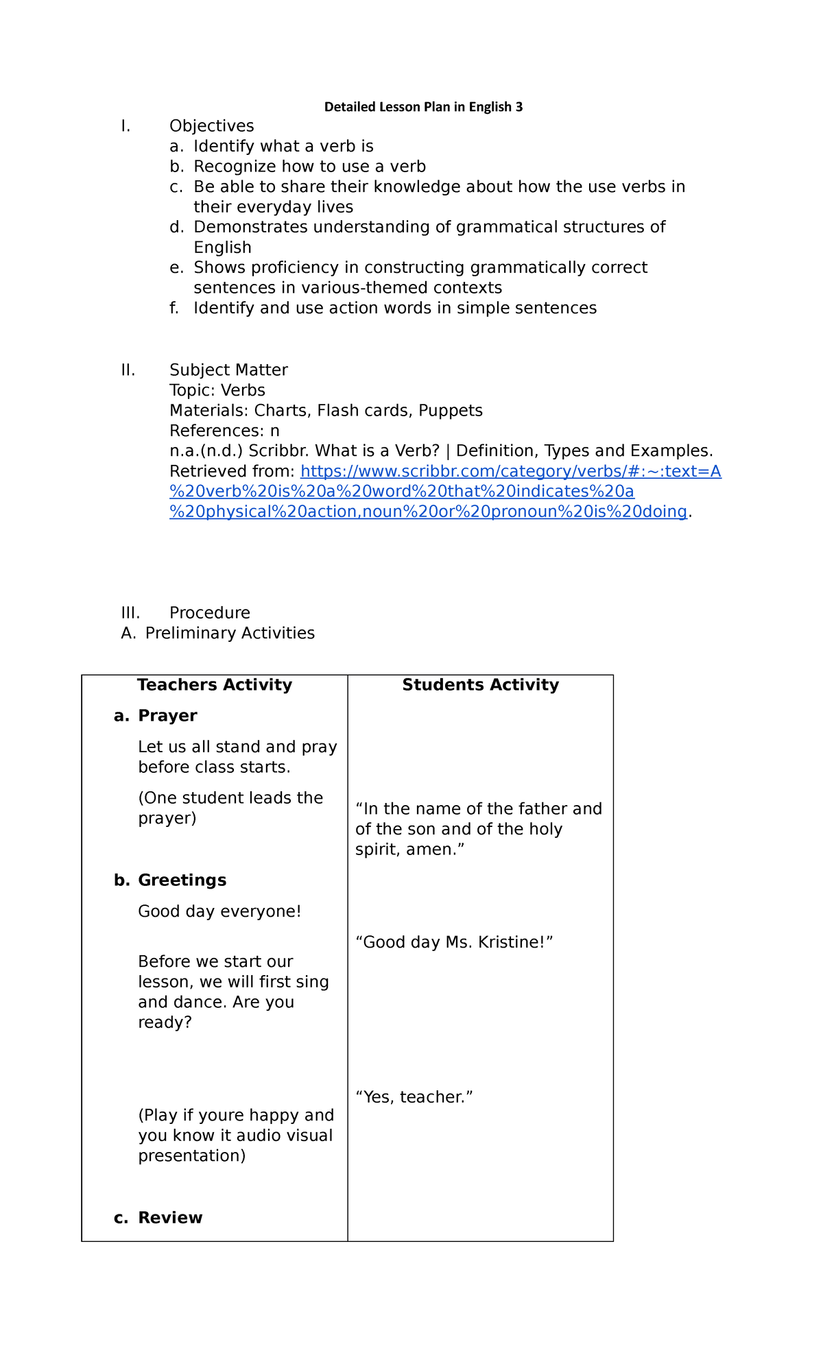 detailed-lesson-plan-in-english-objectives-a-identify-what-a-verb-is