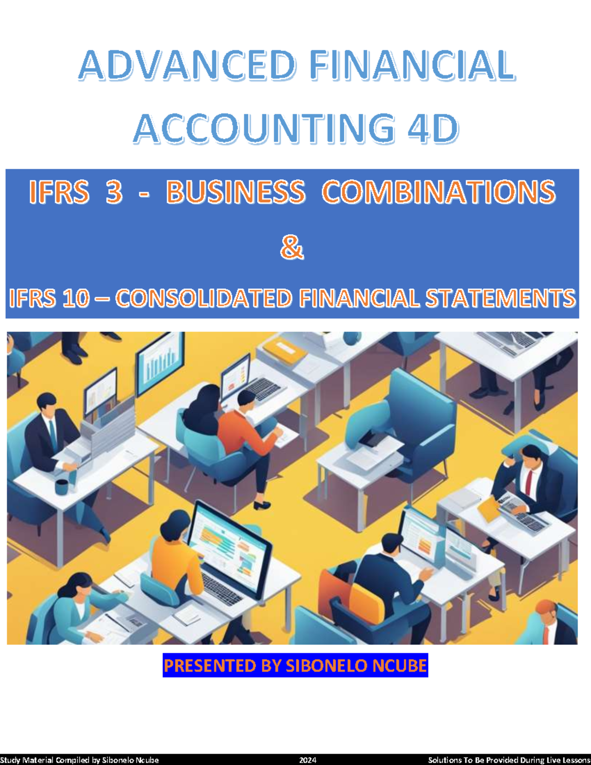 IFRS 3-Business combinations part 1 - ADVANCED FINANCIAL PRESENTED BY ...