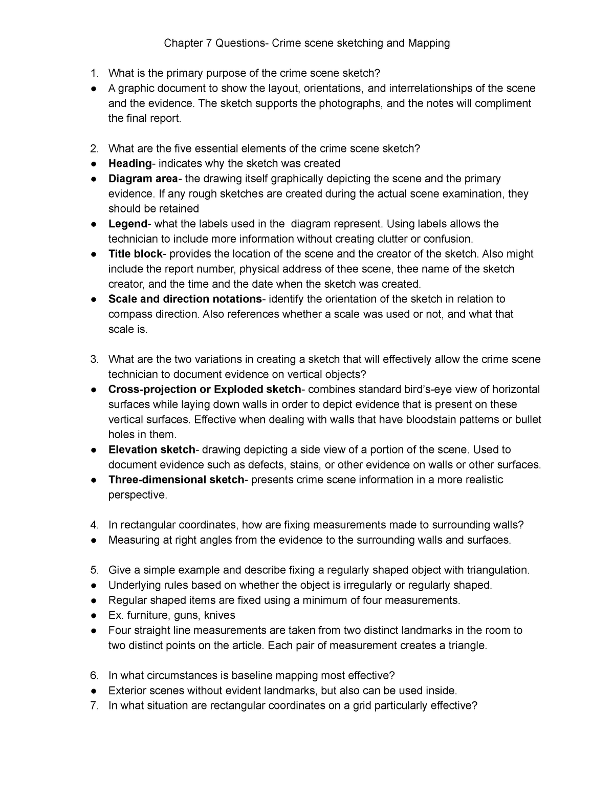 Activity 8 7 Crime Scene Investigation Answer Key