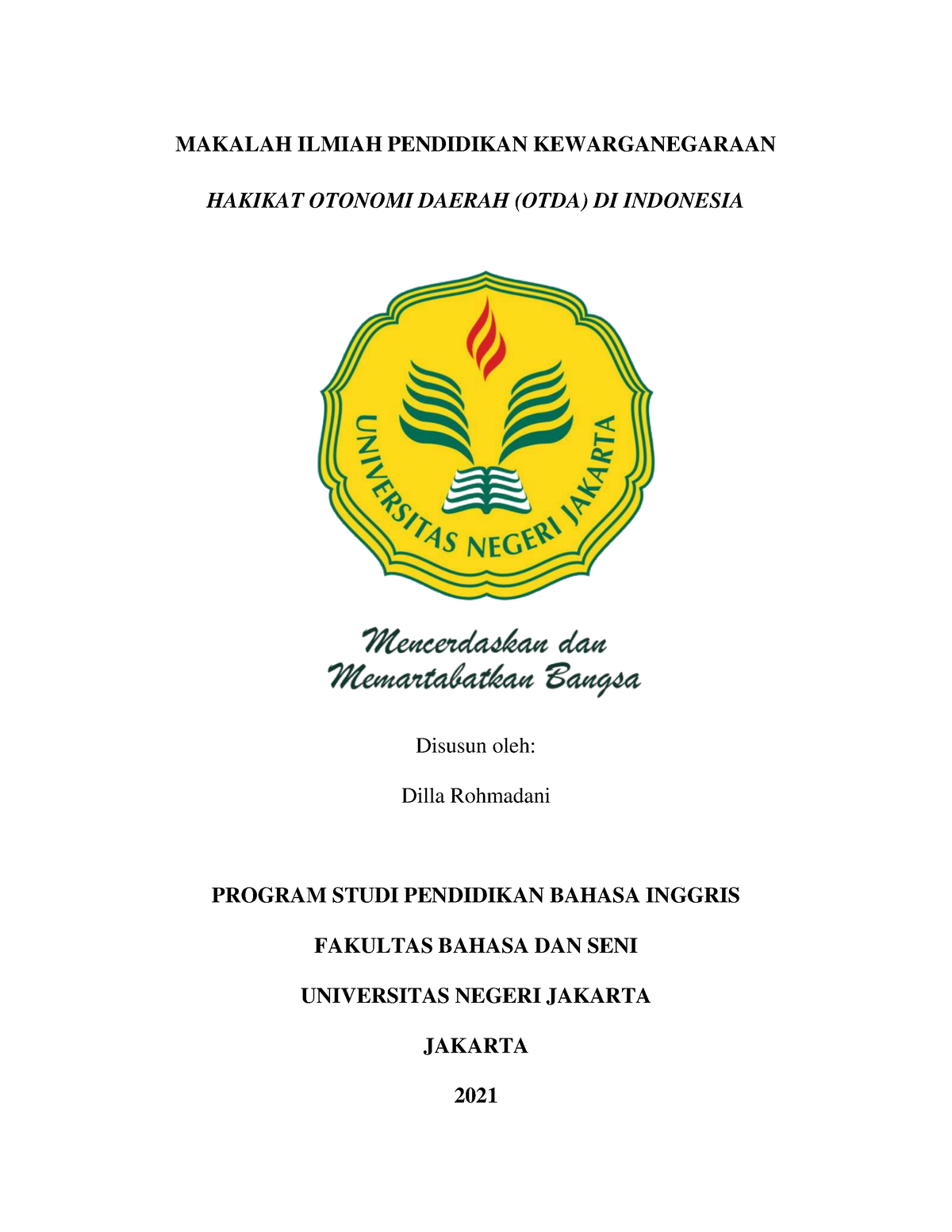 WAWASAN NUSANTARA SEBAGAI GEOPOLITIK INDONESIA - MAKALAH ILMIAH ...