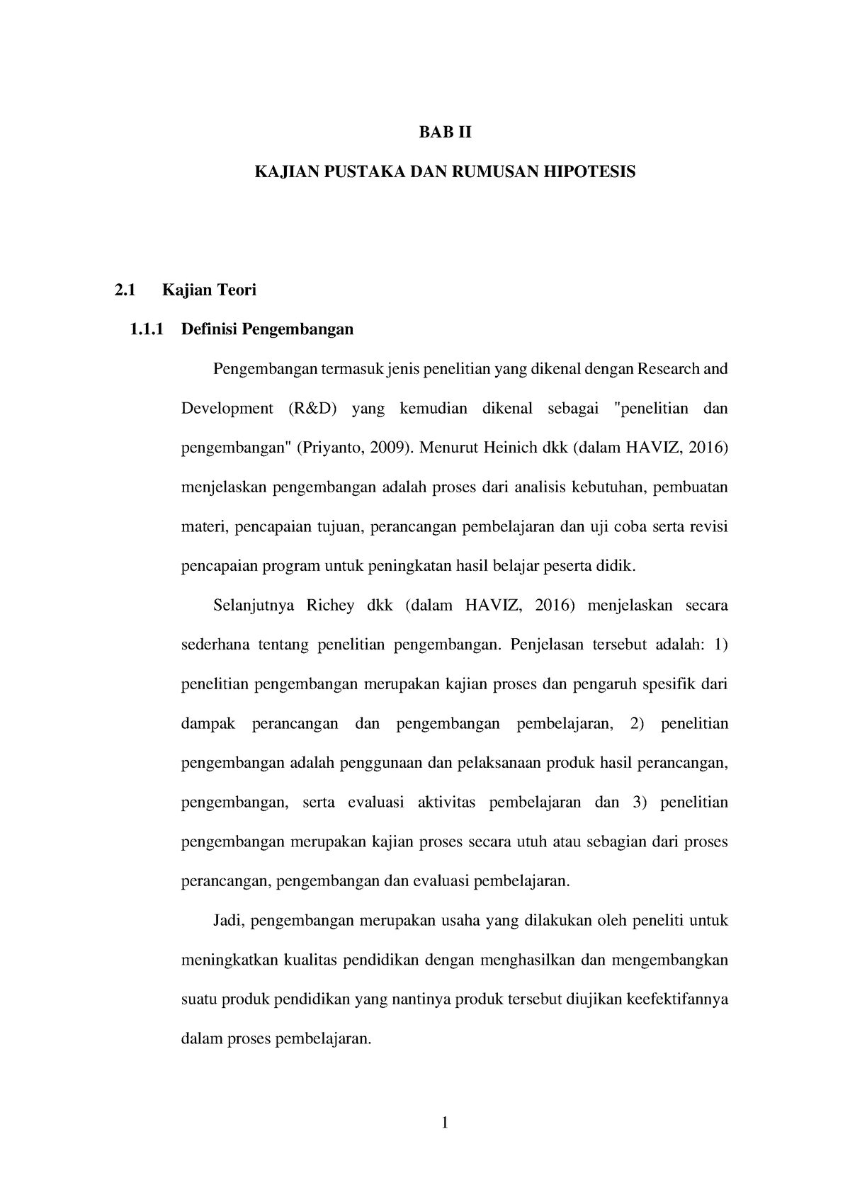 Catatan Dalam Membuat Proposal BAB II - BAB II KAJIAN PUSTAKA DAN ...