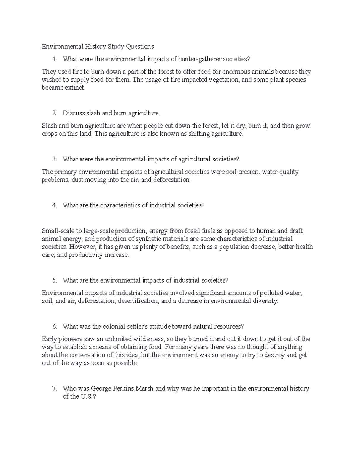 section 2 quiz case study environmental politics