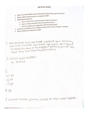 Lesson 4 - CASE Assignment 1 - Ethical Responsibilities OF Accountants ...