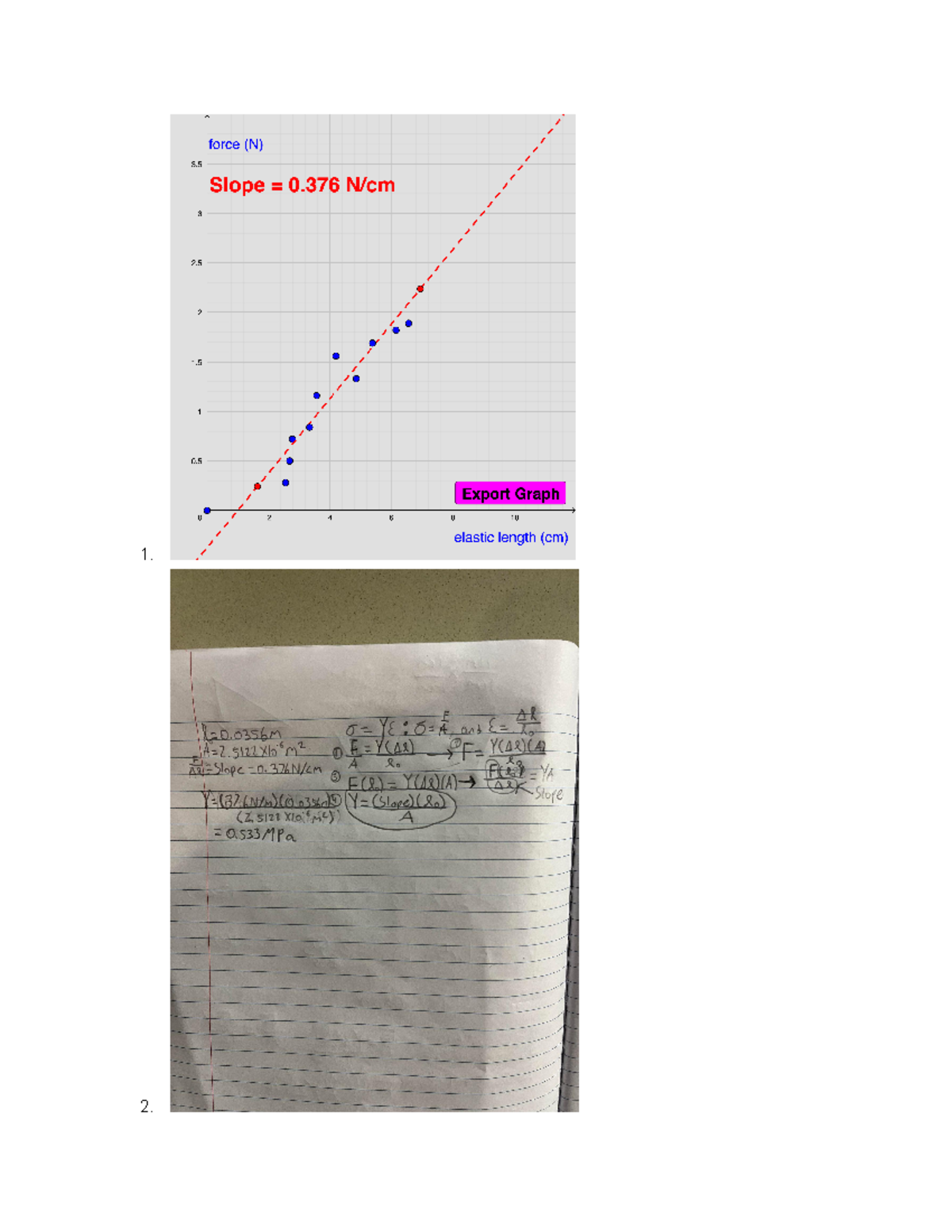 PHYS 1080 Lab 2 - Physics lab 2 - Phys*1080 - 2. The number of Tim ...