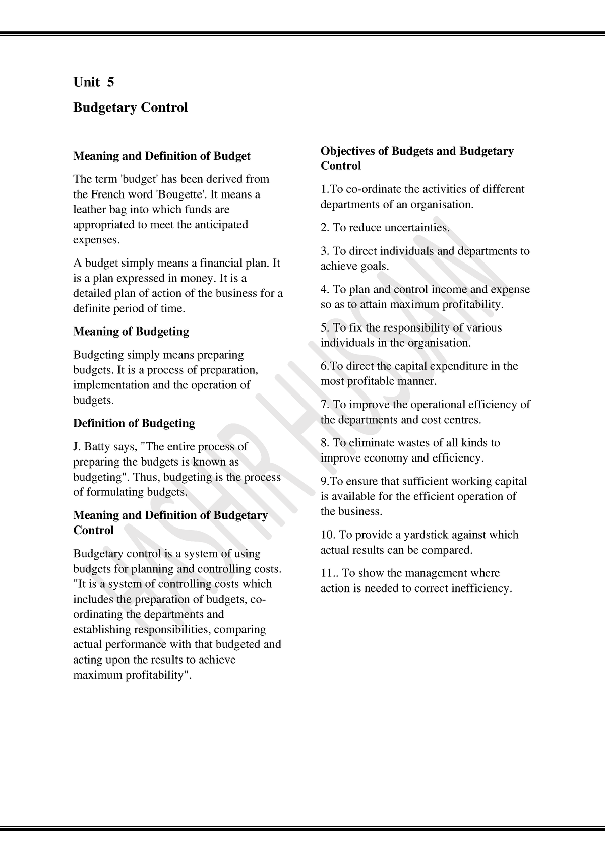 unit-5-6th-semester-note-unit-5-budgetary-control-meaning-and