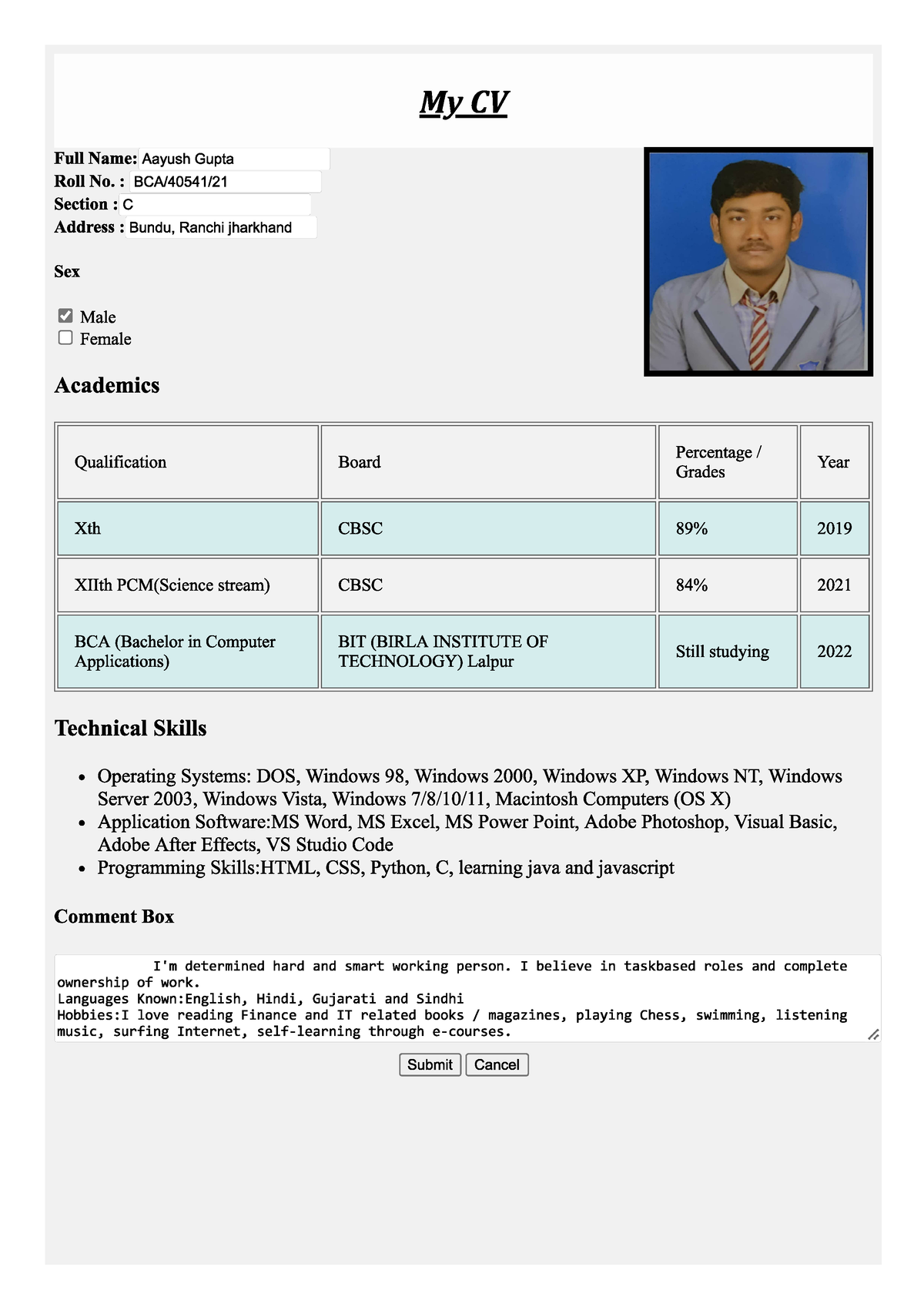 basic concepts of information technology oum assignment