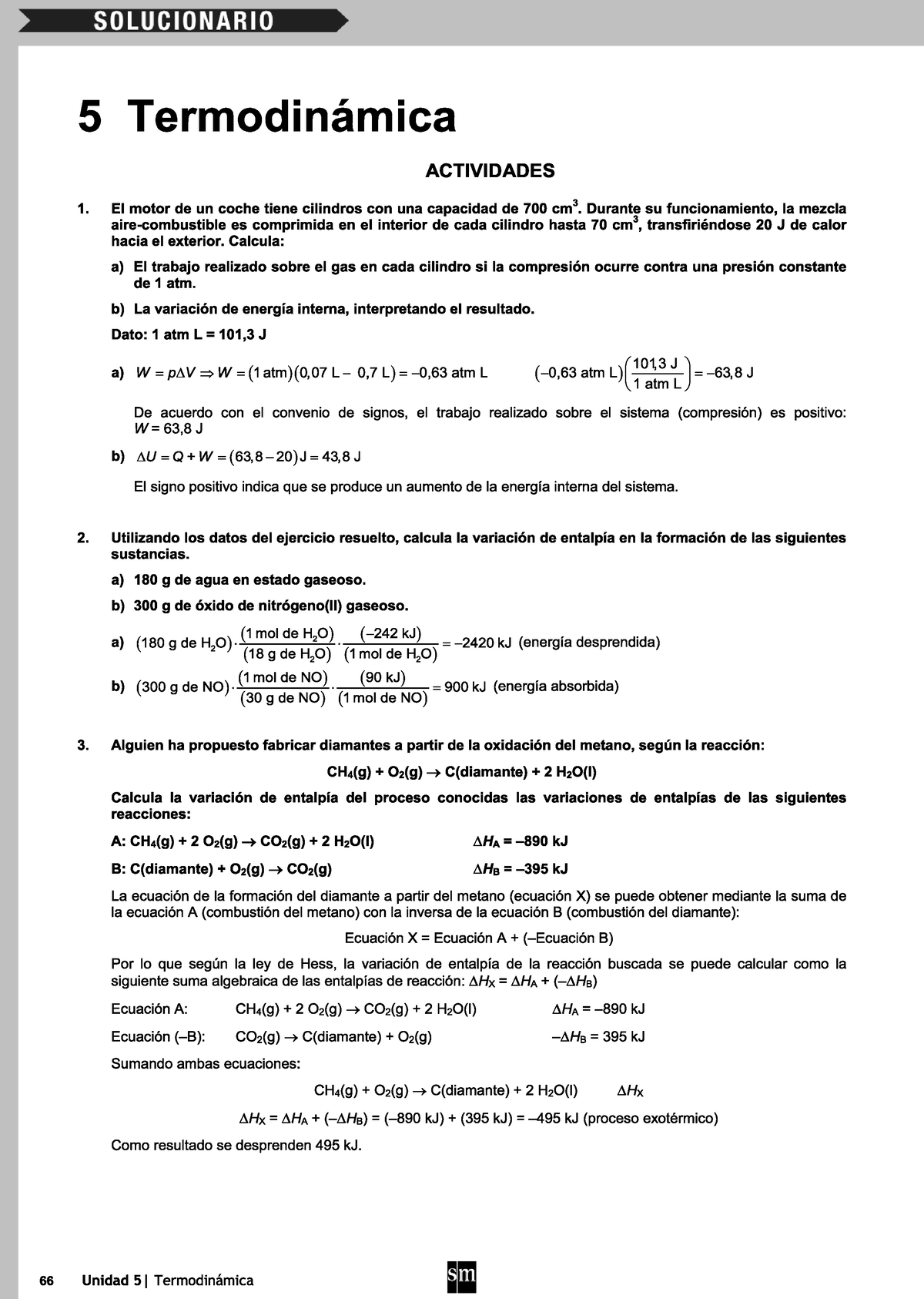 5 - Solucionario Física Y Química - Segundo Bachiller - Studocu