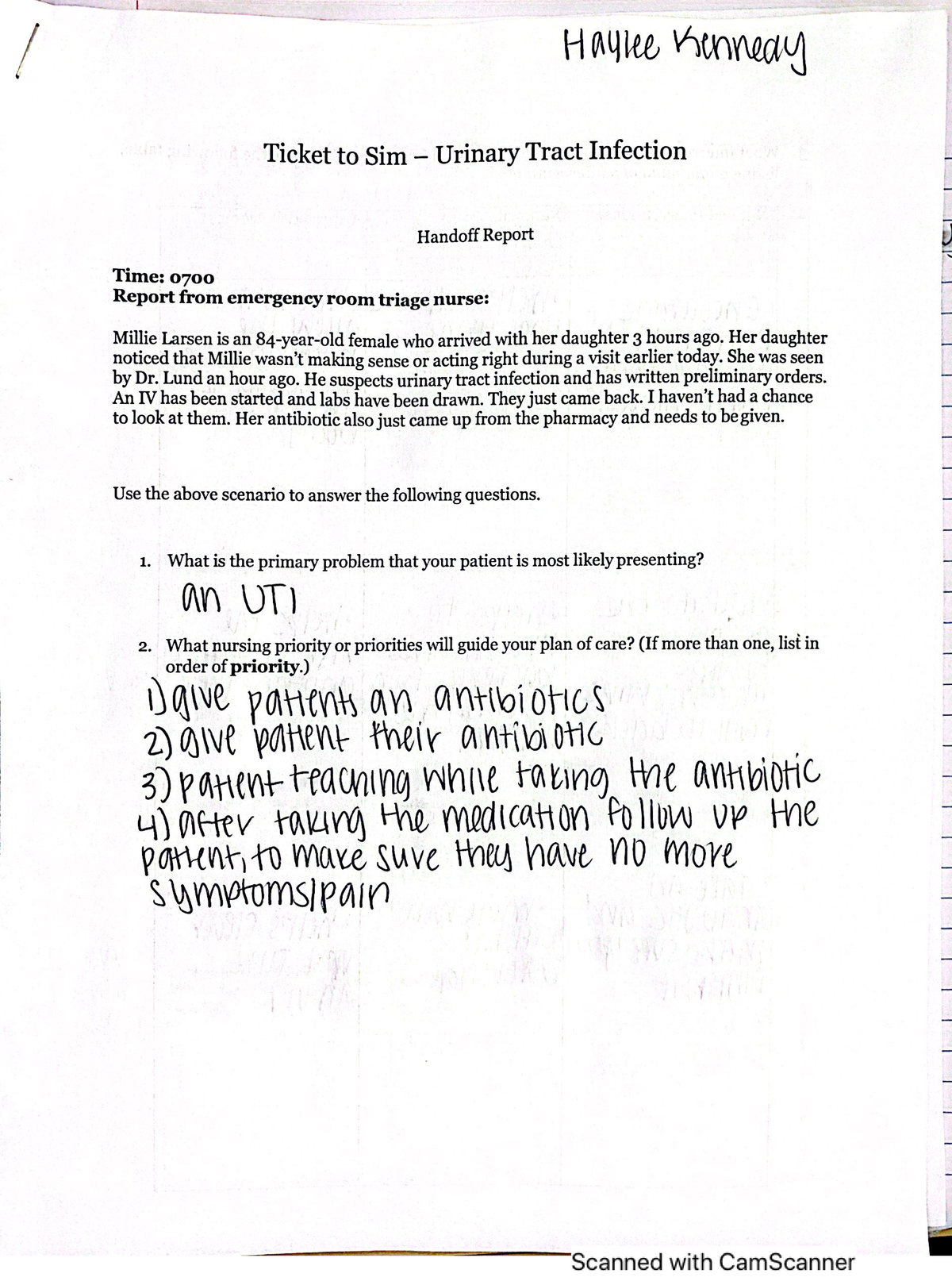 UTI SIM lab UTI VNSG2410701XLST Studocu