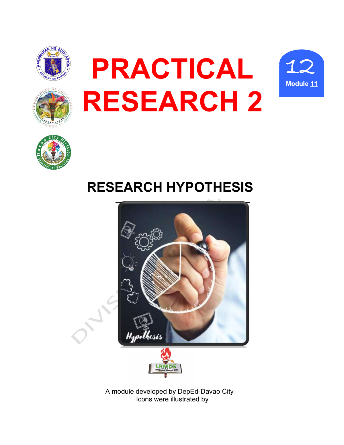research hypothesis module