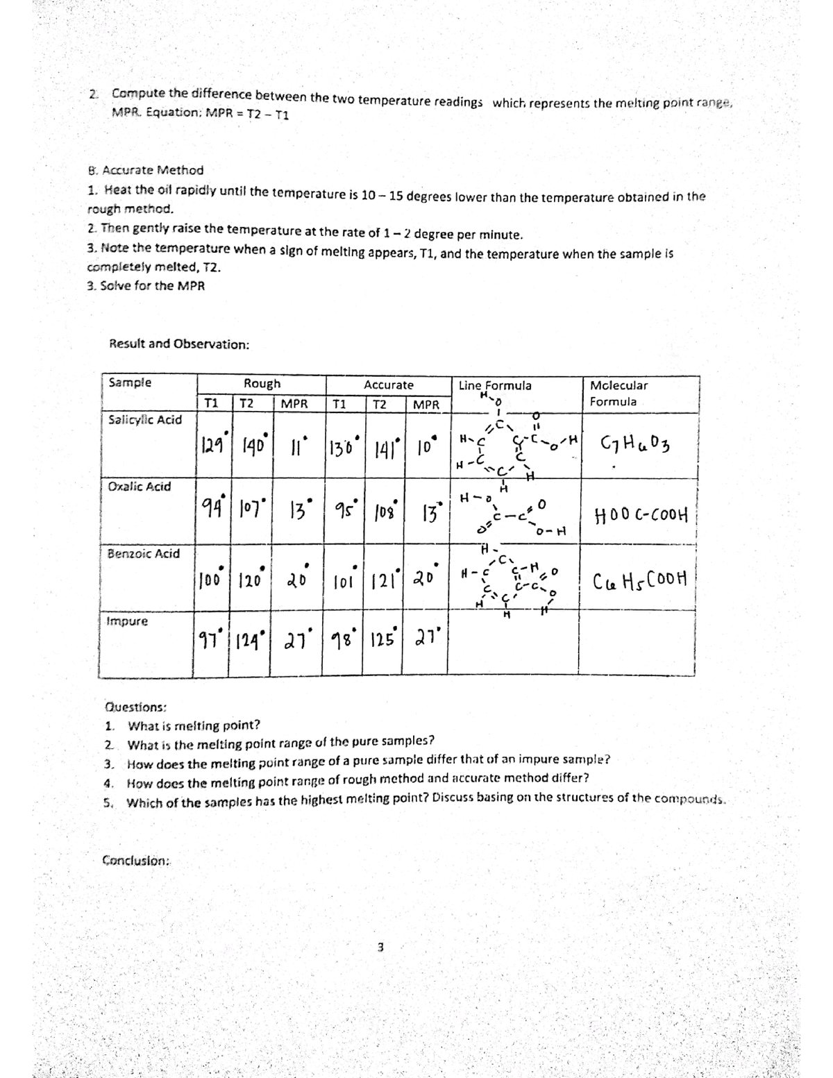 Biochemistry: Laboratory Activity 1 - Community Health Nursing - Studocu