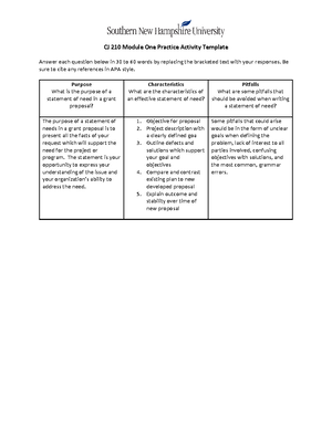 CJ 210 Module One Practice Activity - CJ 210 Module One Practice ...