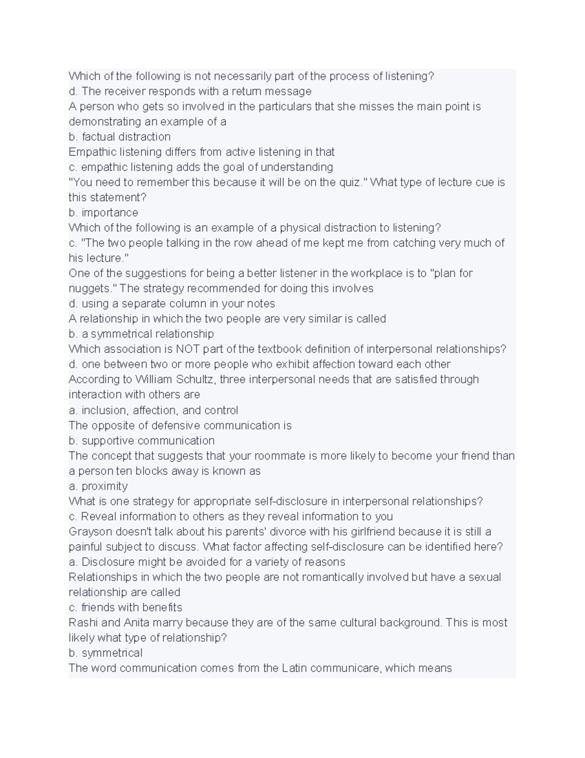 COMS 101 (38) - Lecture Notes - Which of the following is not ...