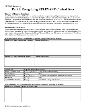 Mrs Long Part 1 - Class assignment - Mrs. Long N216 Group Assignment ...