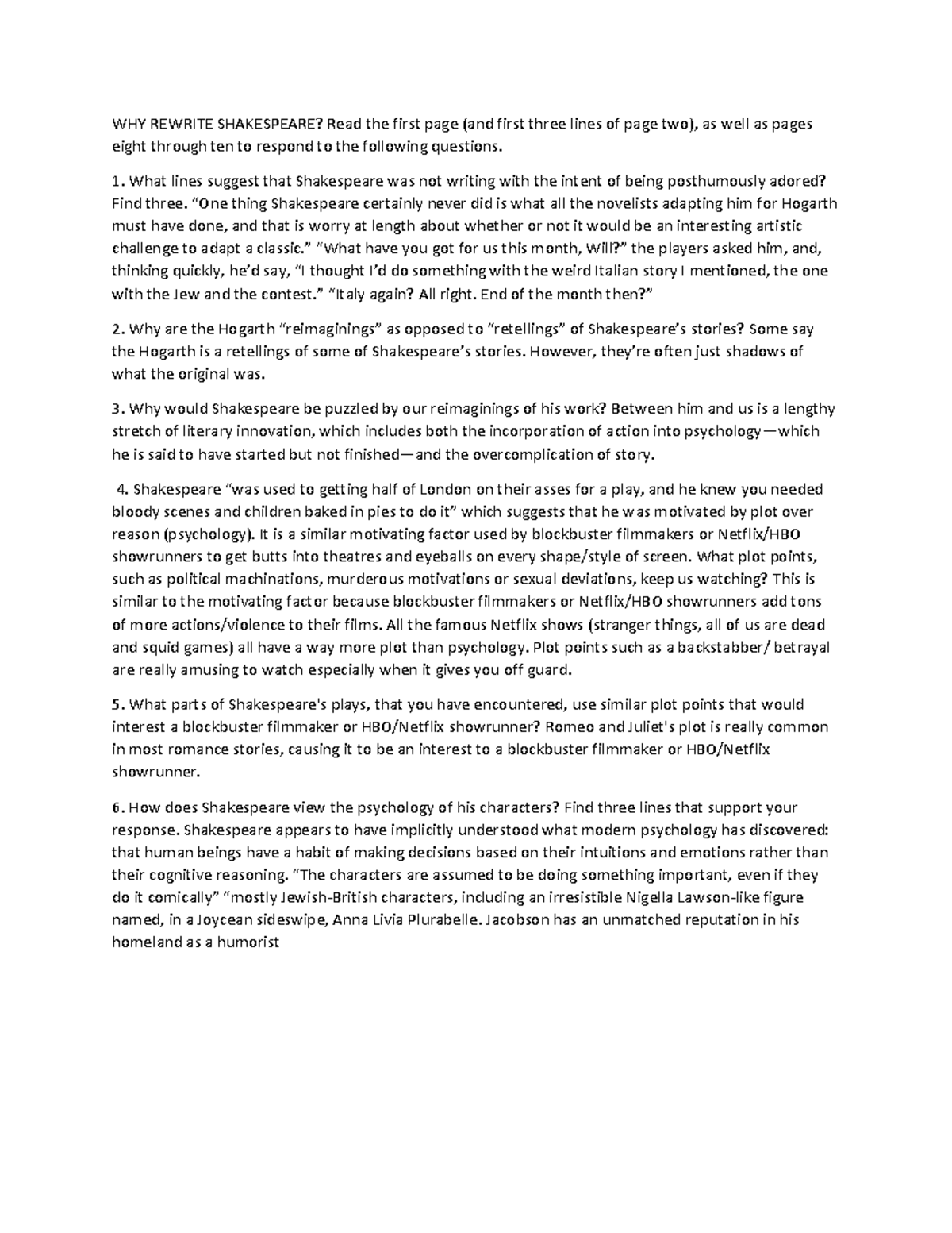 Why rewrite shakes - Category Class notes Title Unit 2 Acids Bases ...