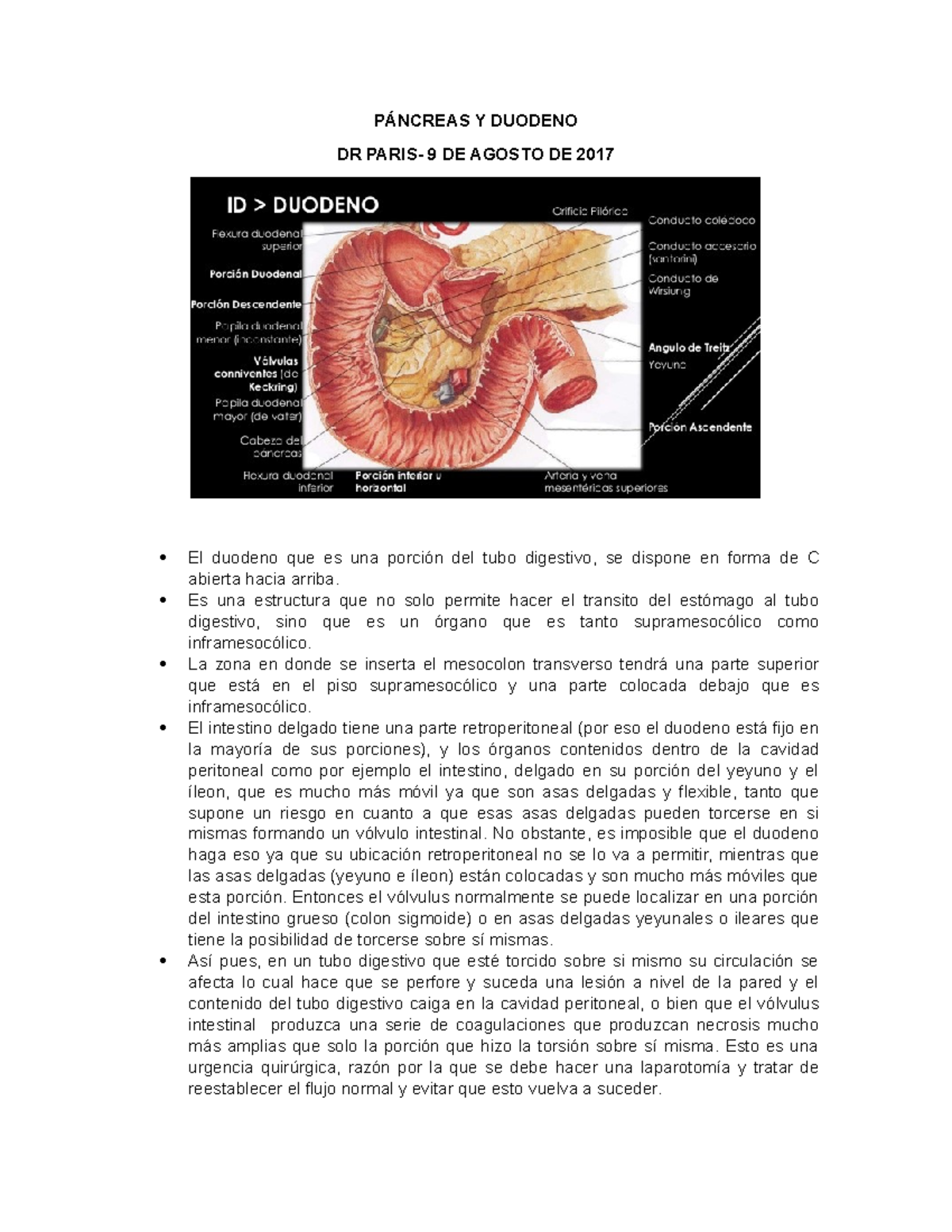 Cabeza llena de páncreas